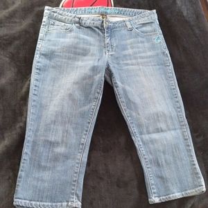 G-Unit Women's Cropped Carpi Low Rise Jeans #343